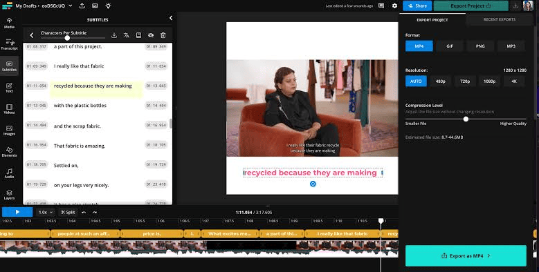 Captura de ecrã de ferramenta de vídeo para Twitter 14