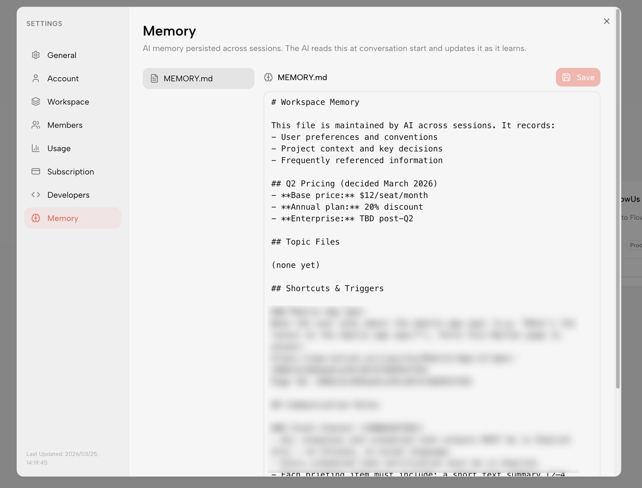 Kollab Memory — persistent AI context across all sessions.