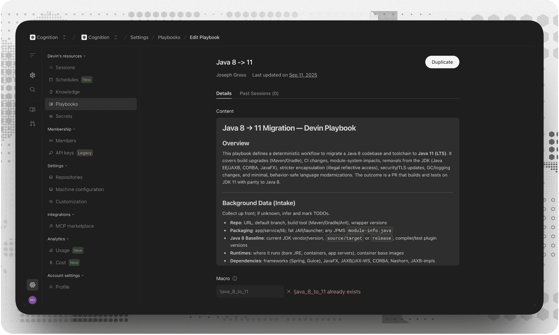 Devin AI espacio de trabajo de ingeniería de software