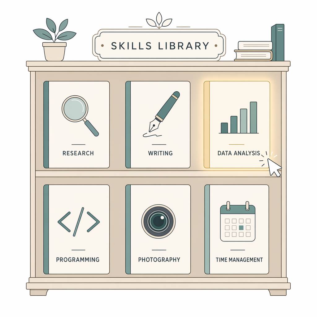 Skill Marketplace 作为精选库：按类别浏览，选择 Skill，然后一键为整个团队安装。